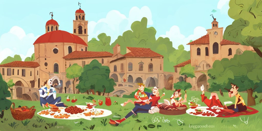 Tutor helping Italian exam preparation